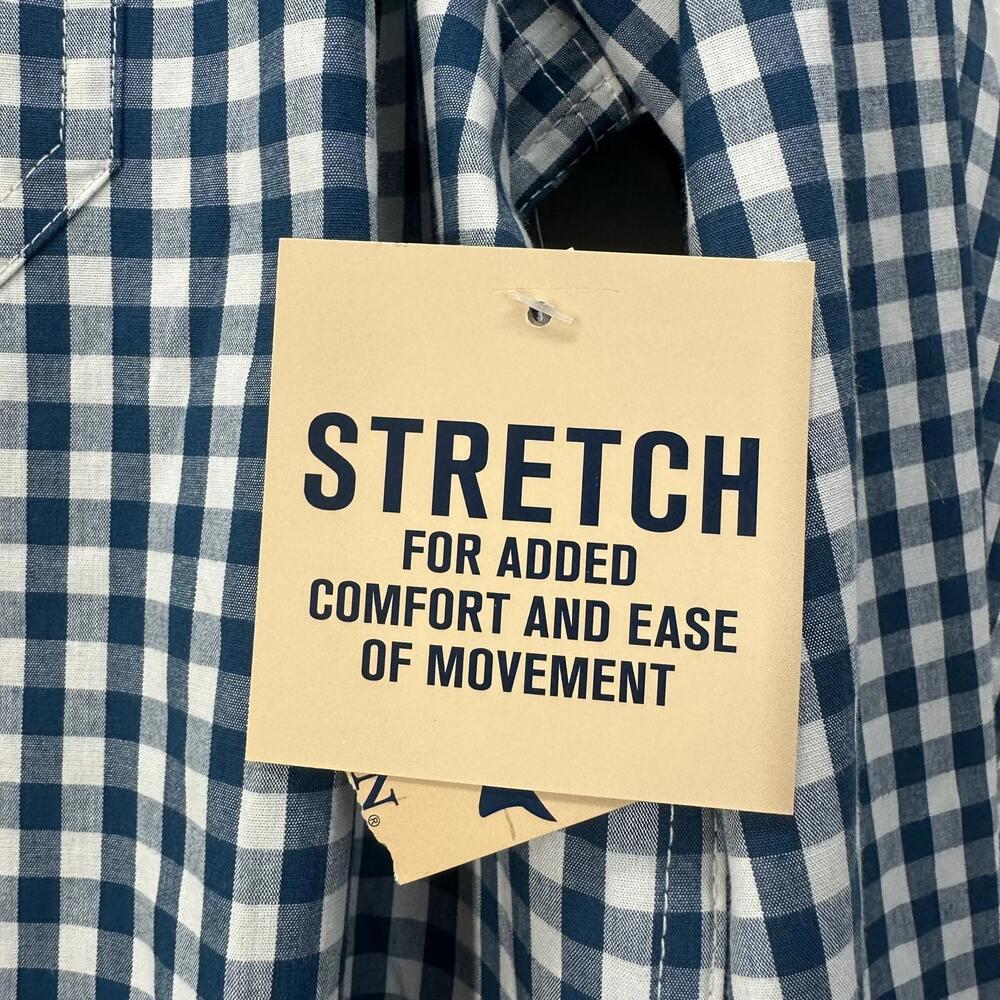 Blue Mountain Men's Stretch Casual Shirt XLT - Picture 5 of 6
